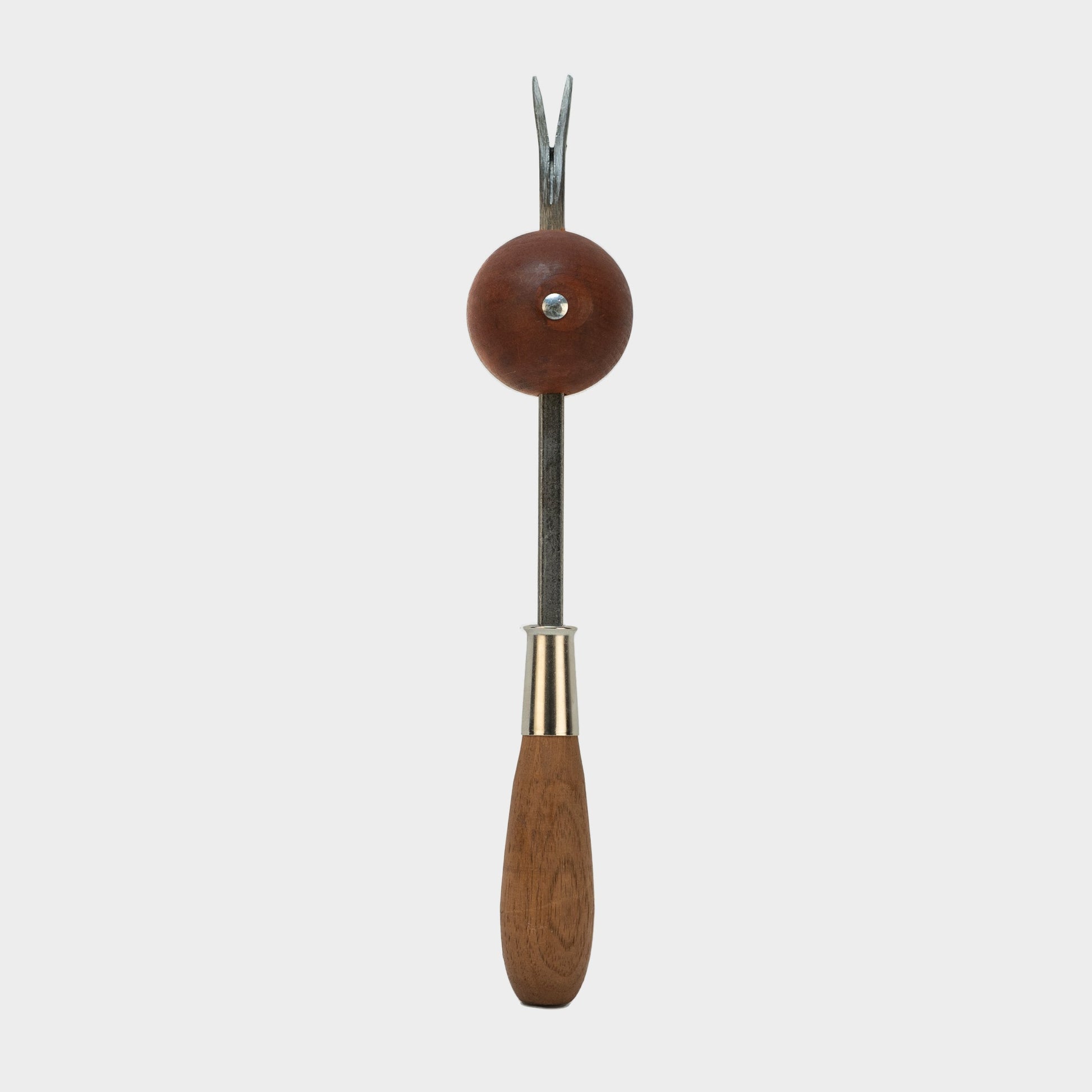 Hand Forged Steel and Hickory Ball Weeder – Gardenheir