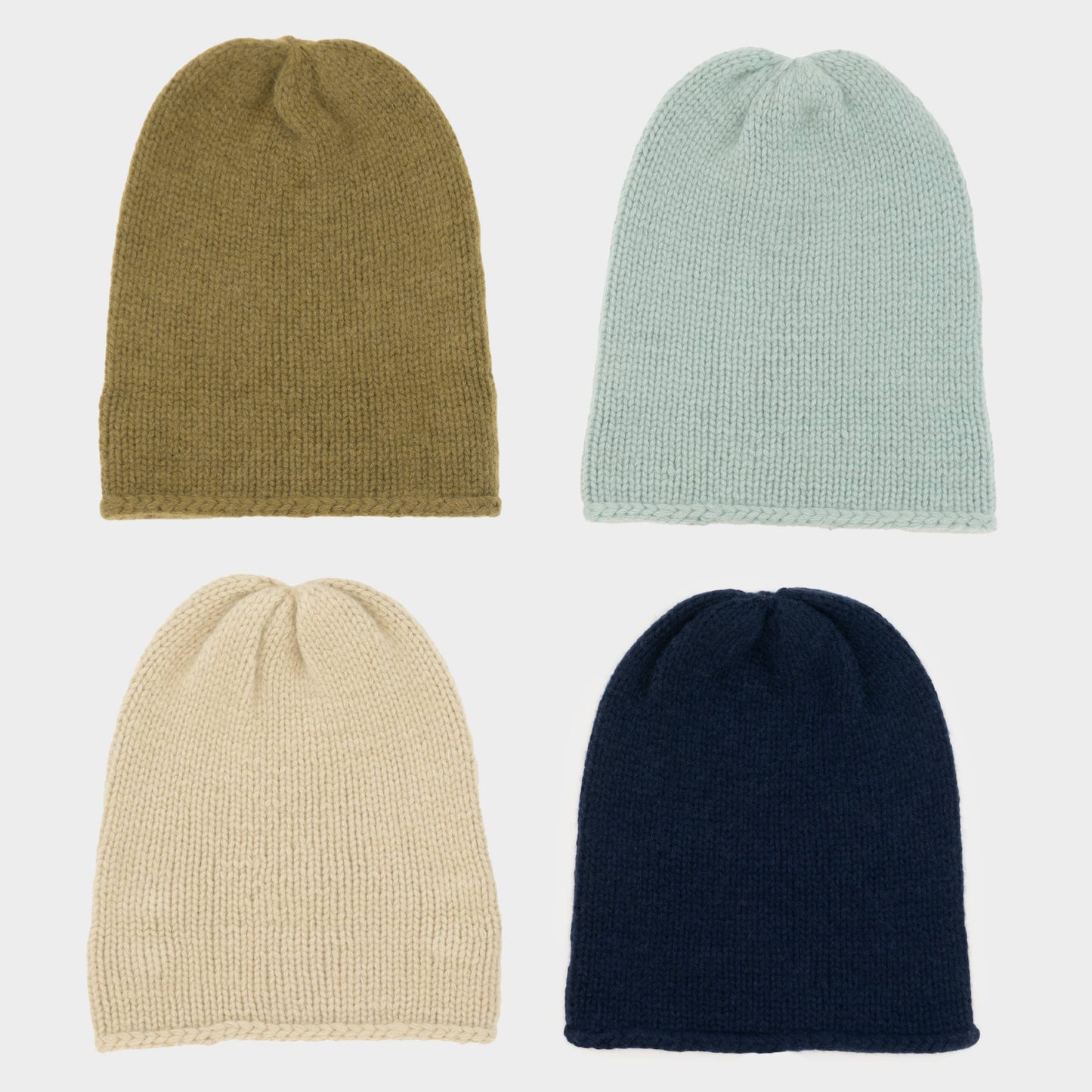 Hand Knit Himalayan Cashmere Beanie