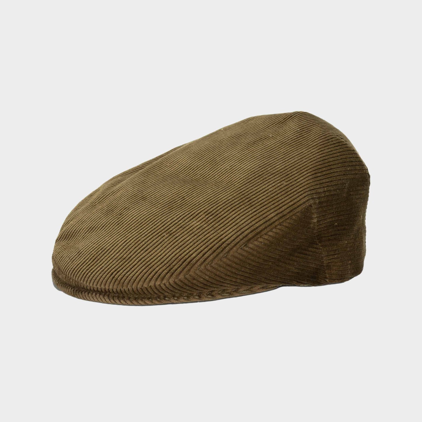 Le Laboureur Flat cap in Hazelnut Corduroy