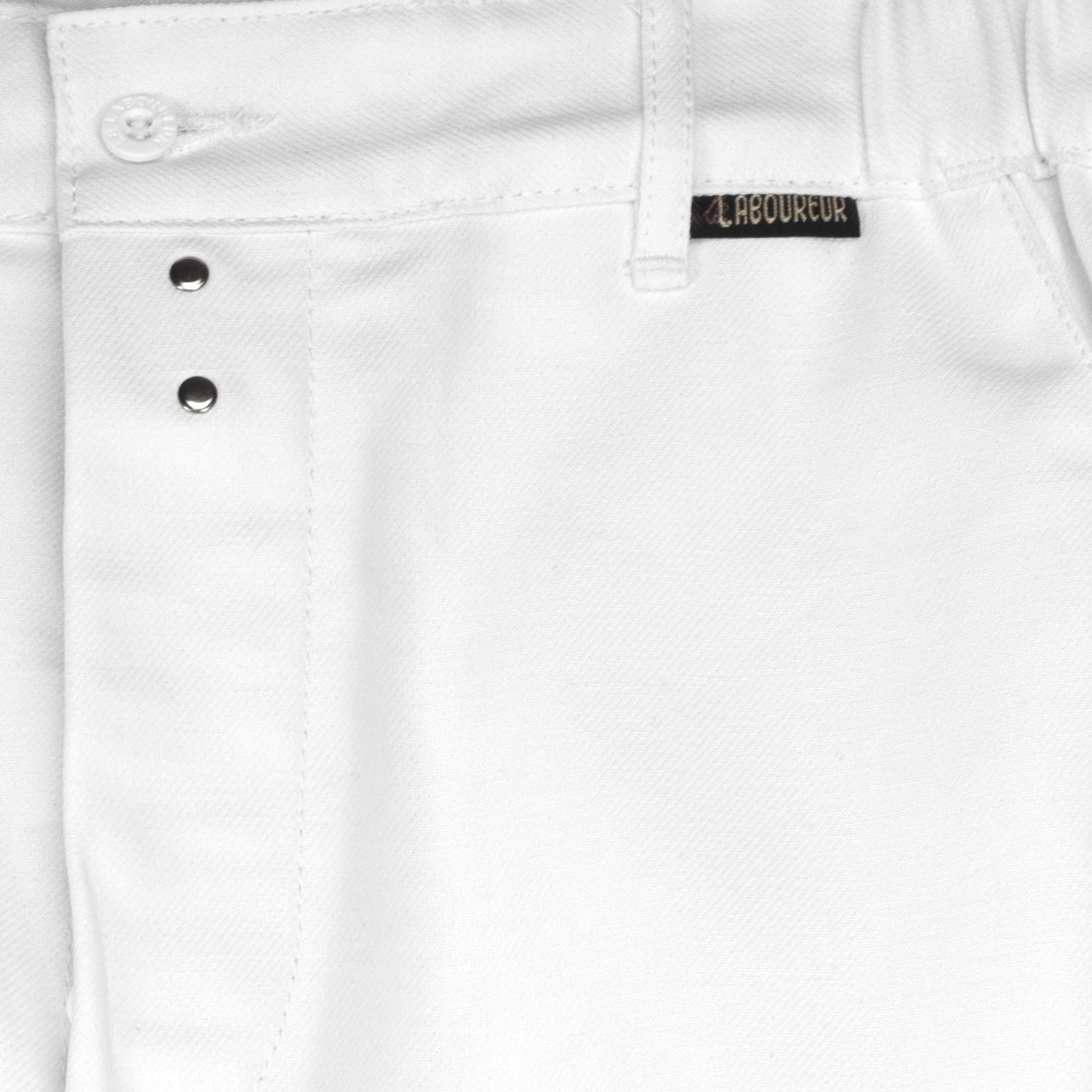 (Sold Out) Le Laboureur French Cotton Work Pant in White