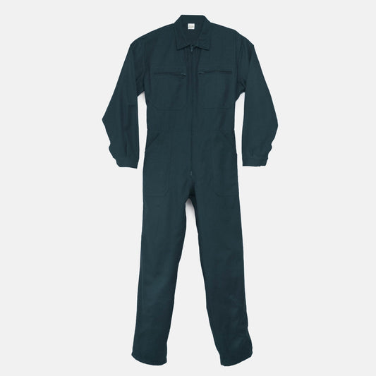 Le Laboureur French Cotton Blend Coveralls in French Green