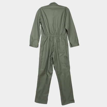 Le Laboureur for Gardenheir French Cotton Blend Coveralls in Olive Green