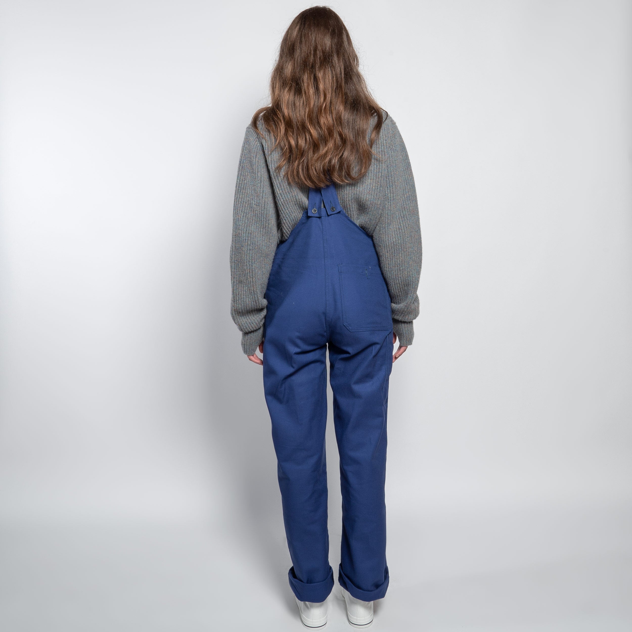 Le Laboureur French Cotton Overalls in Navy