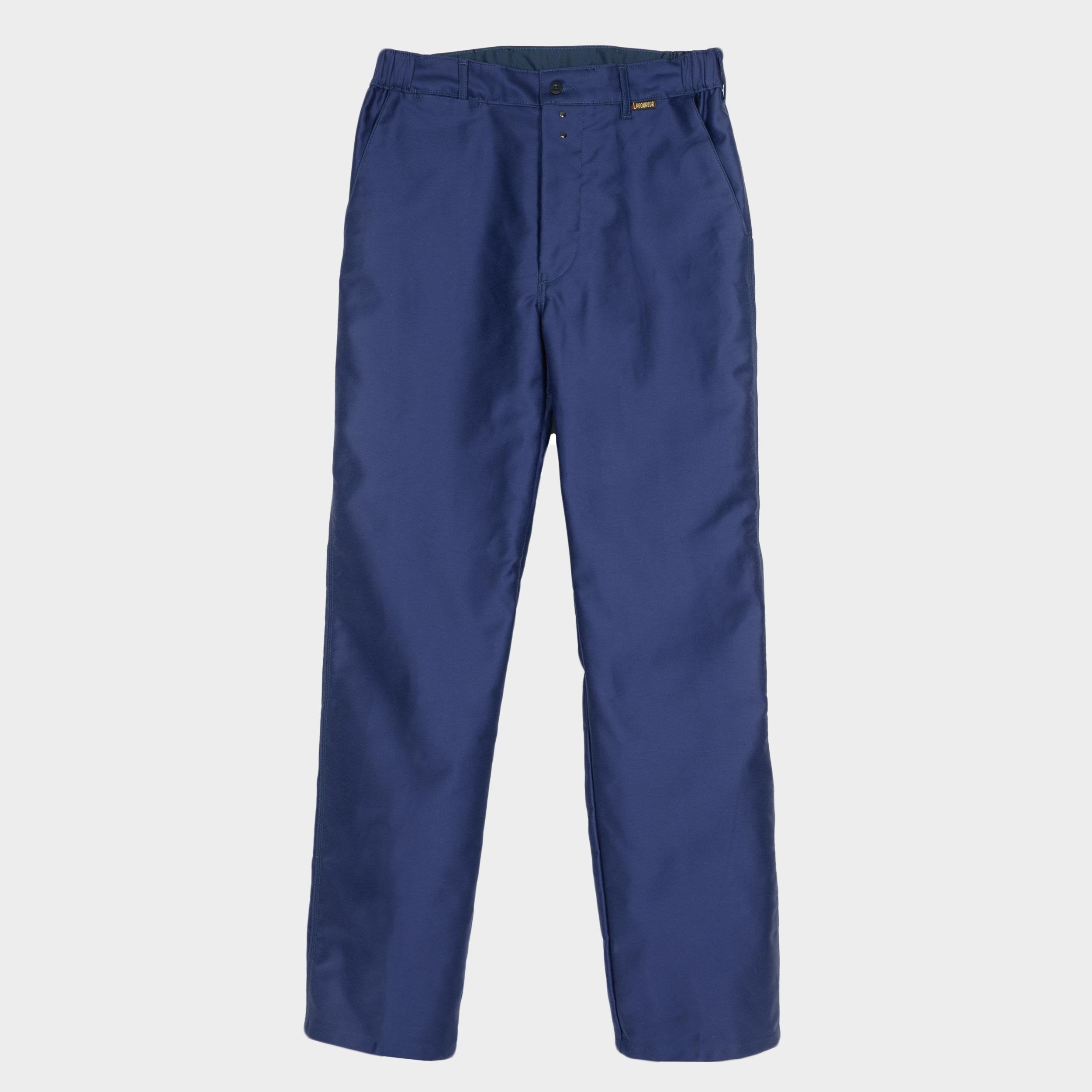 Le Laboureur French Moleskin Work Pant in Navy