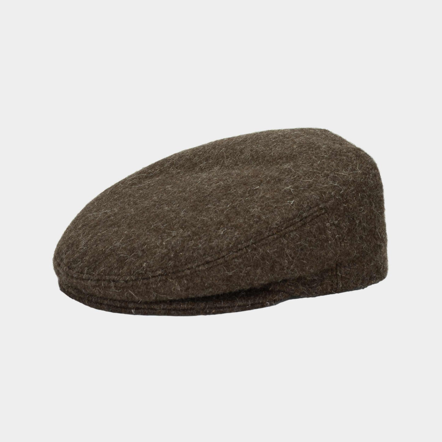 Le Laboureur Flat cap in carded Wool