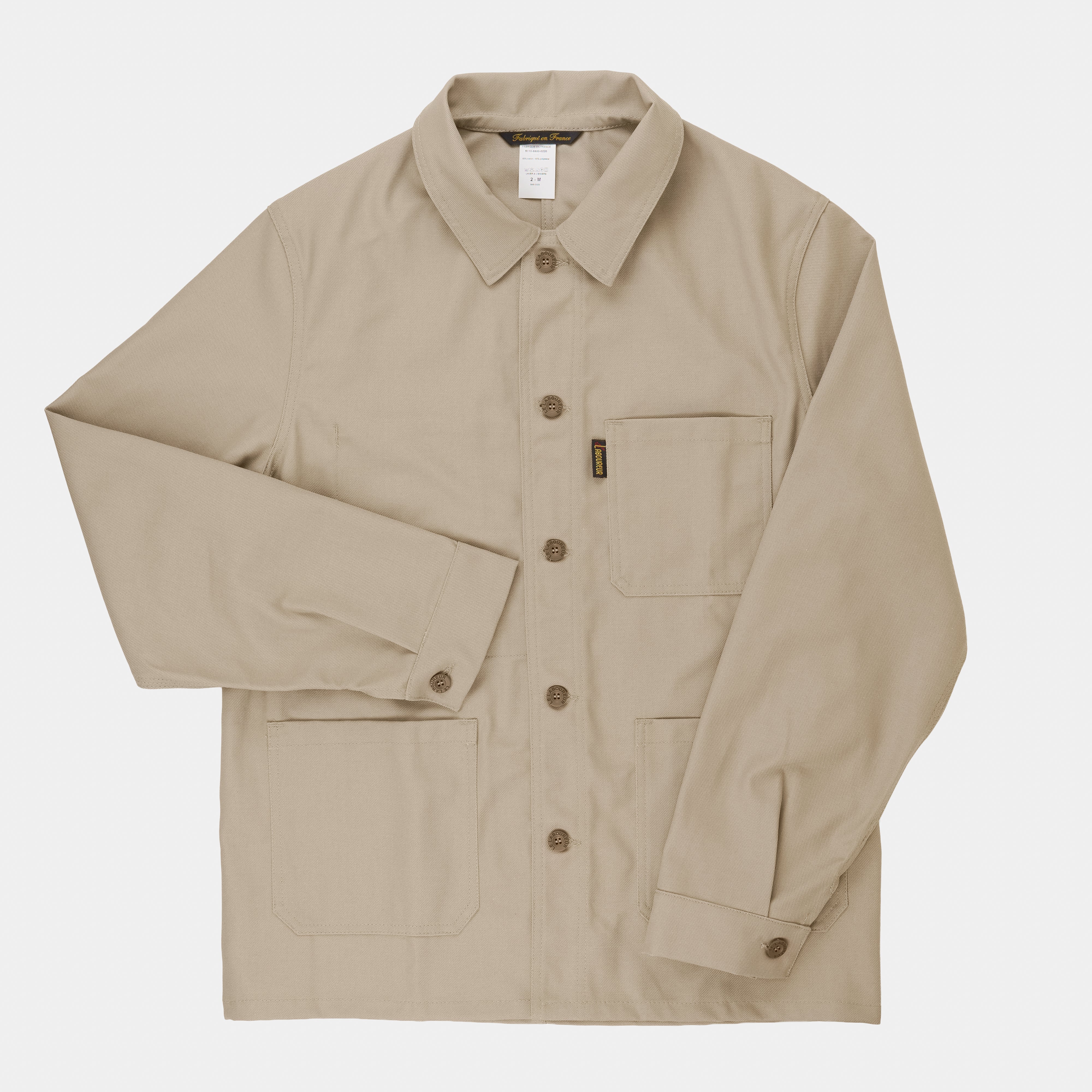 Le Laboureur Work Jacket in French Green – Gardenheir