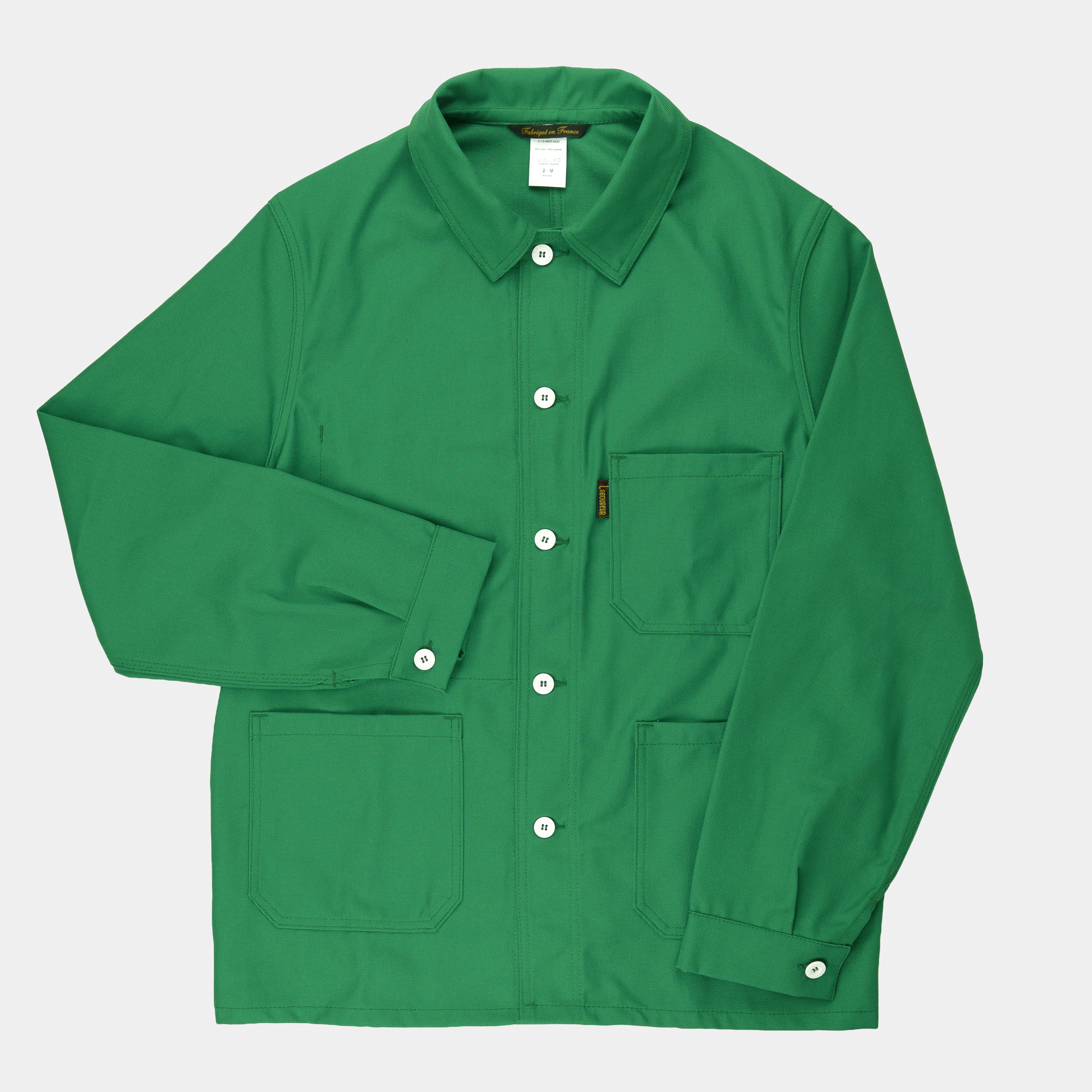 Le Laboureur Work Jacket in Classic Green