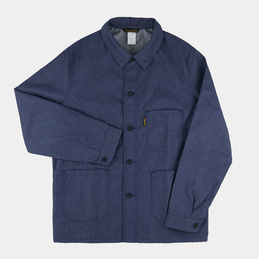 Le Laboureur for Gardenheir Denim Work Jacket in Dark Denim