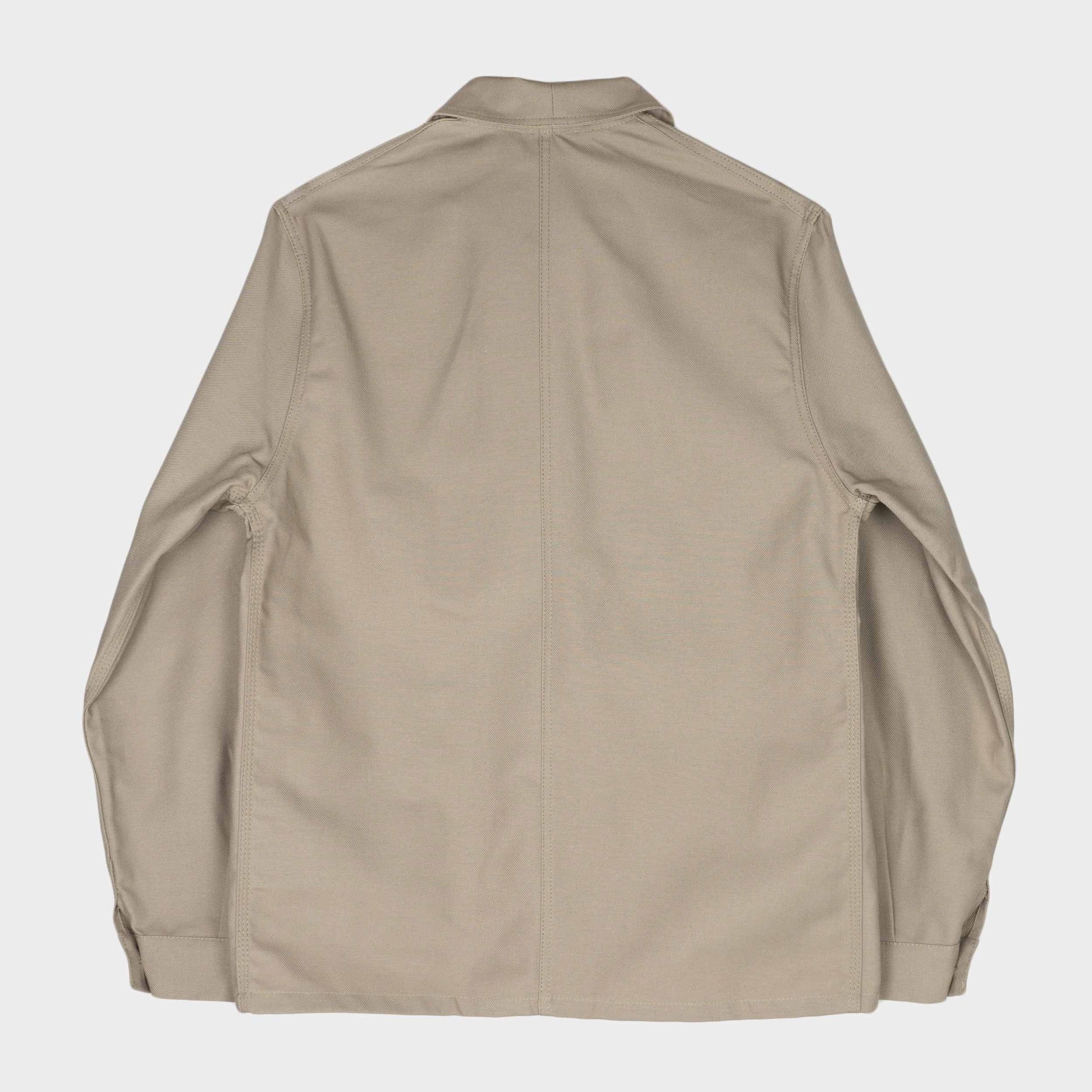 Le Laboureur French Cotton Work Jacket in Beige