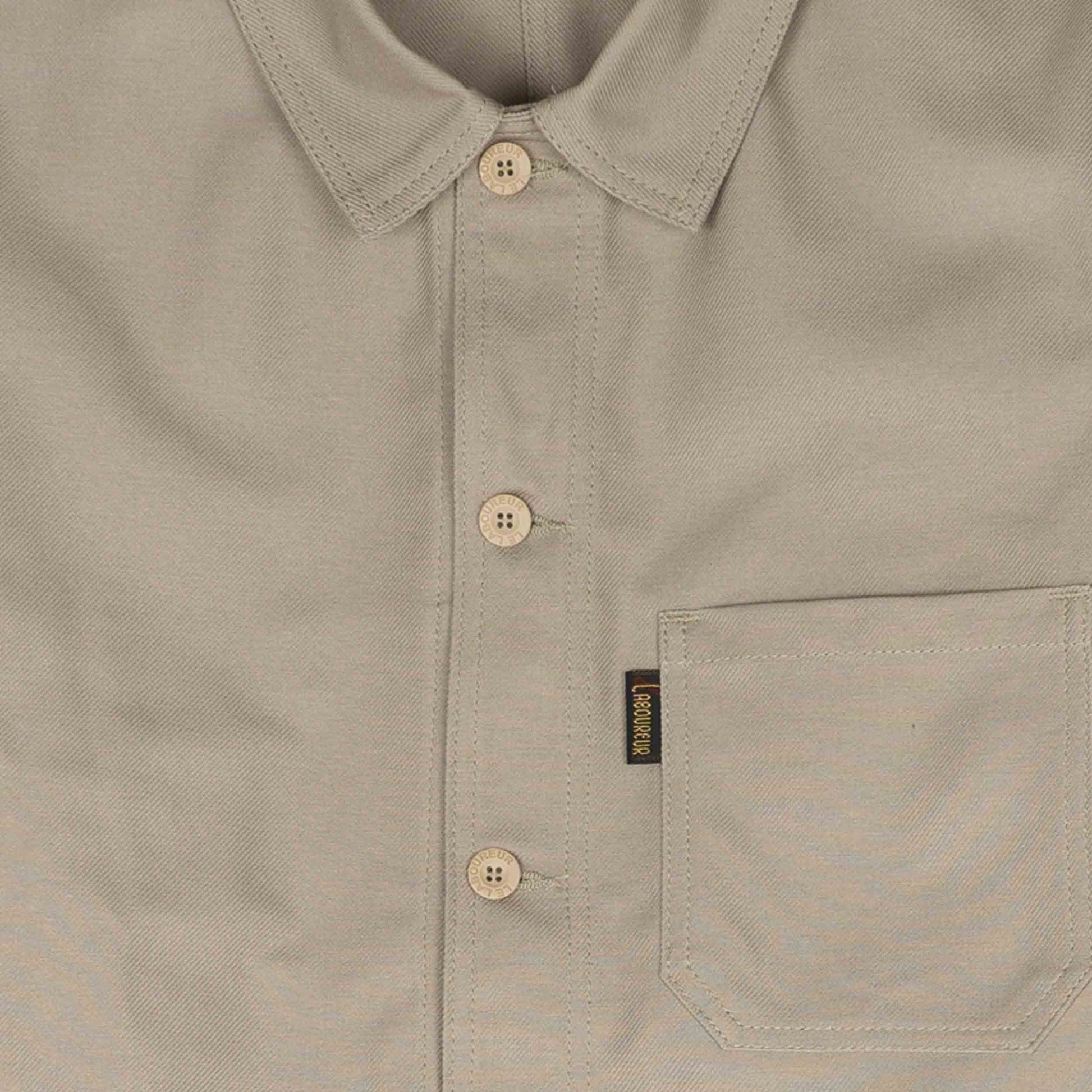 Le Laboureur French Cotton Work Jacket in Beige