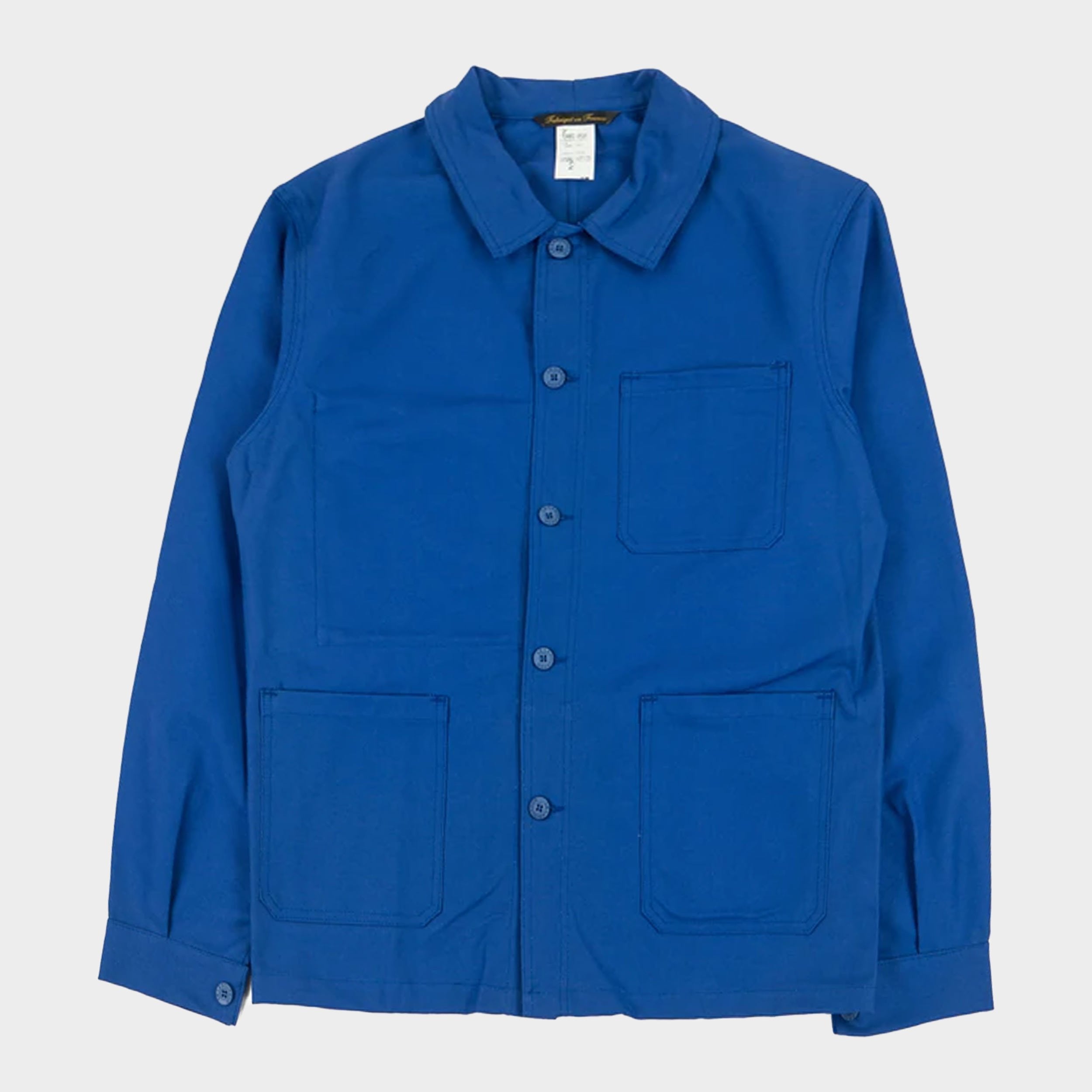 Le Laboureur French Cotton Work Jacket in French Blue