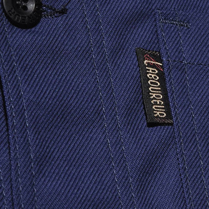 Le Laboureur French Cotton Work Jacket in Navy Blue