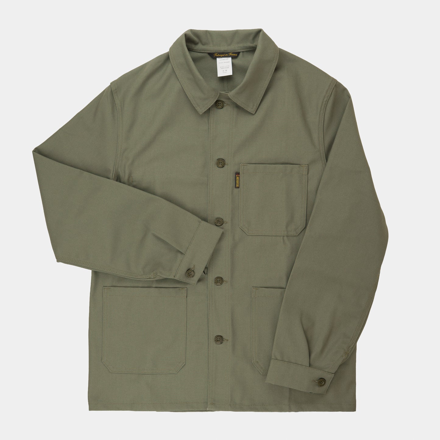 Le Laboureur Work Jacket in Olive Green
