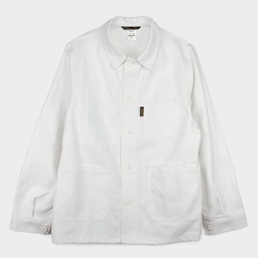(Sold Out) Le Laboureur for Gardenheir French Denim Work Jacket in White