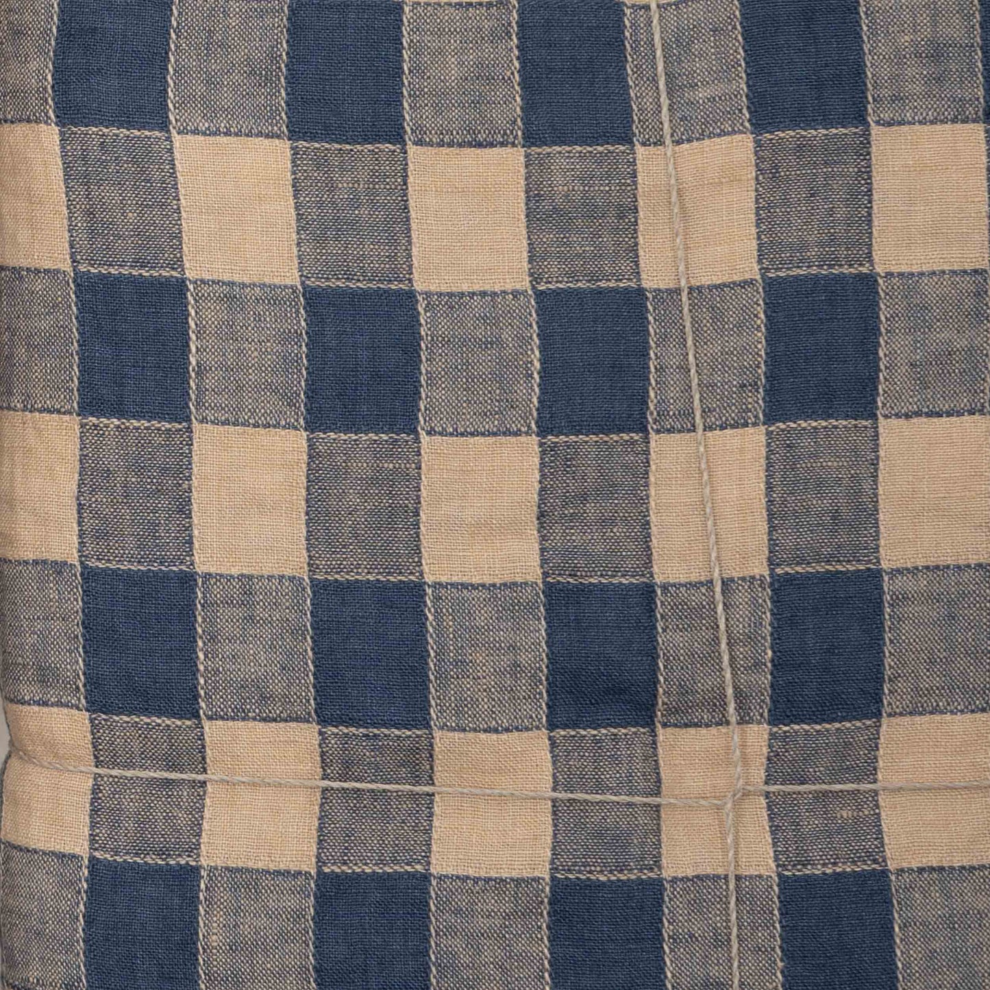 French Linen Tablecloth in Gingham