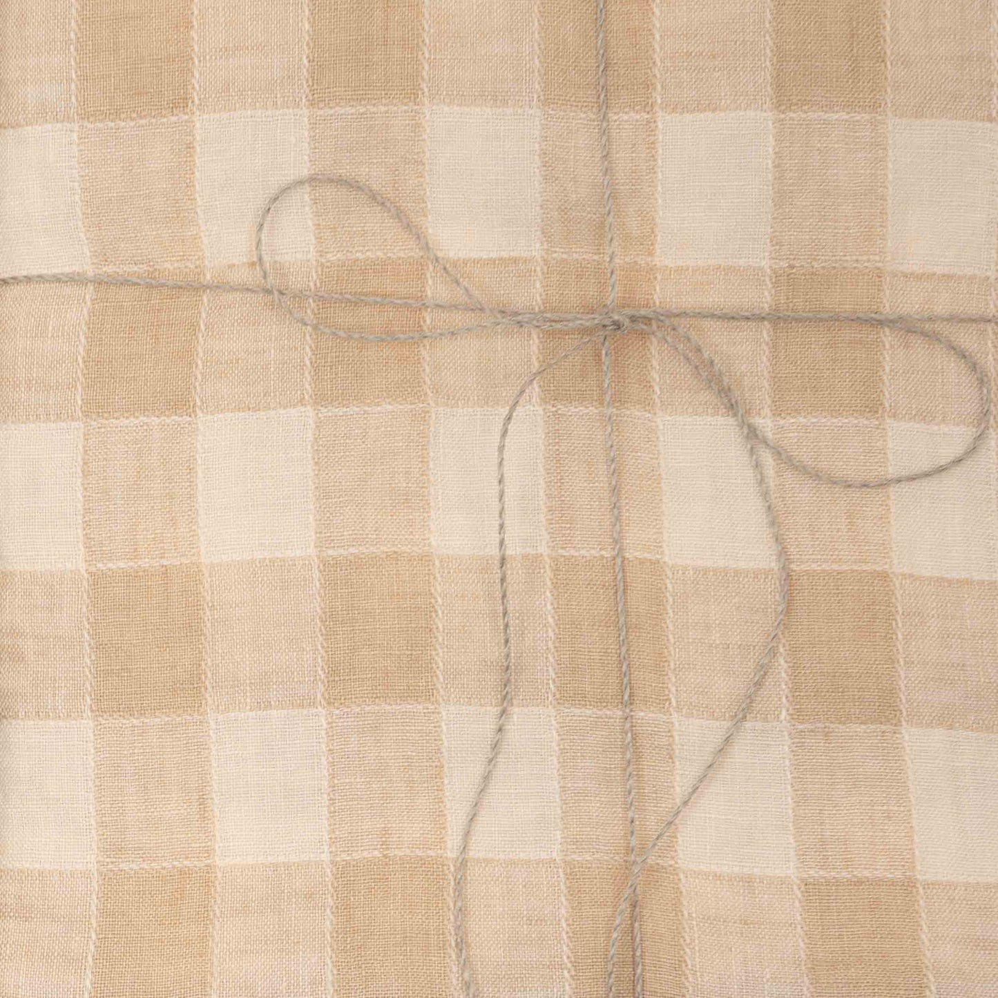 French Linen Tablecloth in Gingham