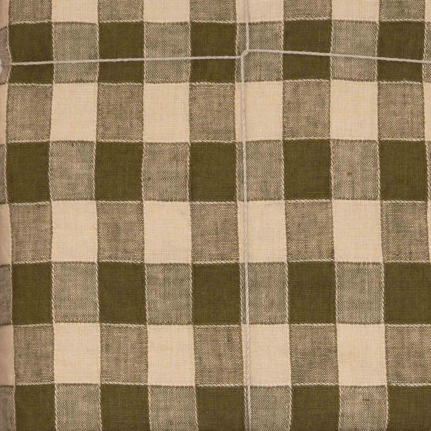 French Linen Tablecloth in Gingham