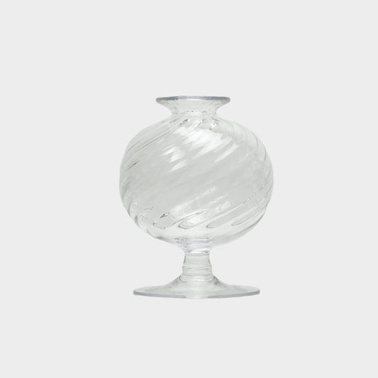Mouth Blown Spiral Bud Vase Collection