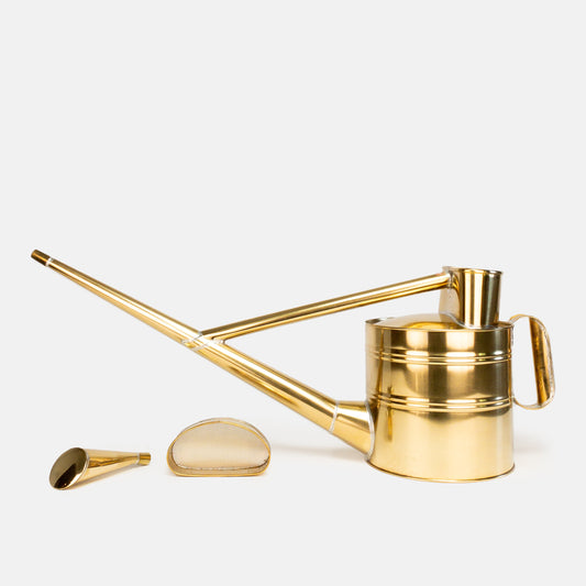 British Style Brass Watering Can No. 6 by Negishi Industry Co.