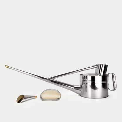 British Style Stainless Steel Watering Can No. 4 by Negishi Industry Co.