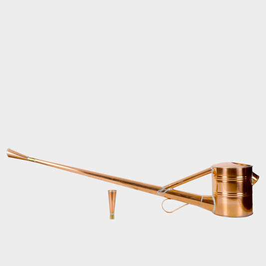 "Little John" LONG-NECKED COPPER WATERING CAN  4.5L BY NEGISHI INDUSTRY CO.