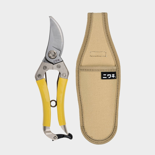 Niwaki Daikiba Secateurs with canvas Sheath