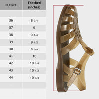 French Recycled Hemp Fisherman Sandals in Sepia