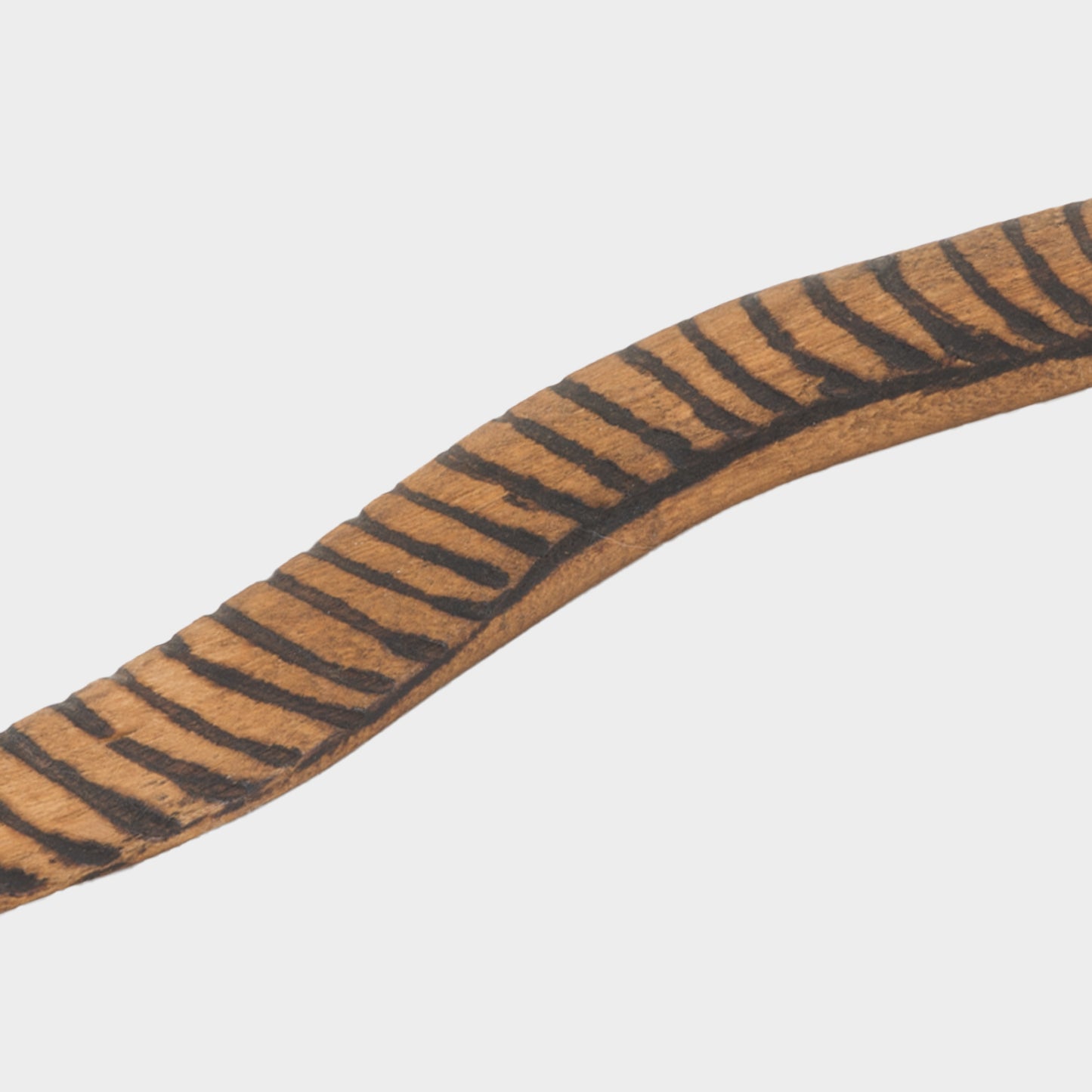 Vintage Folk Art Wood Burned Carved Snake, Georgia