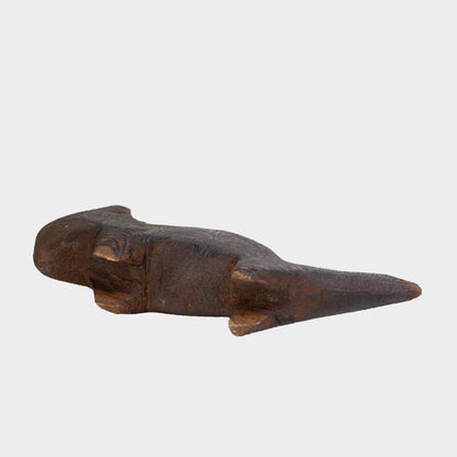 Vintage Folk Art Carved Squirrel