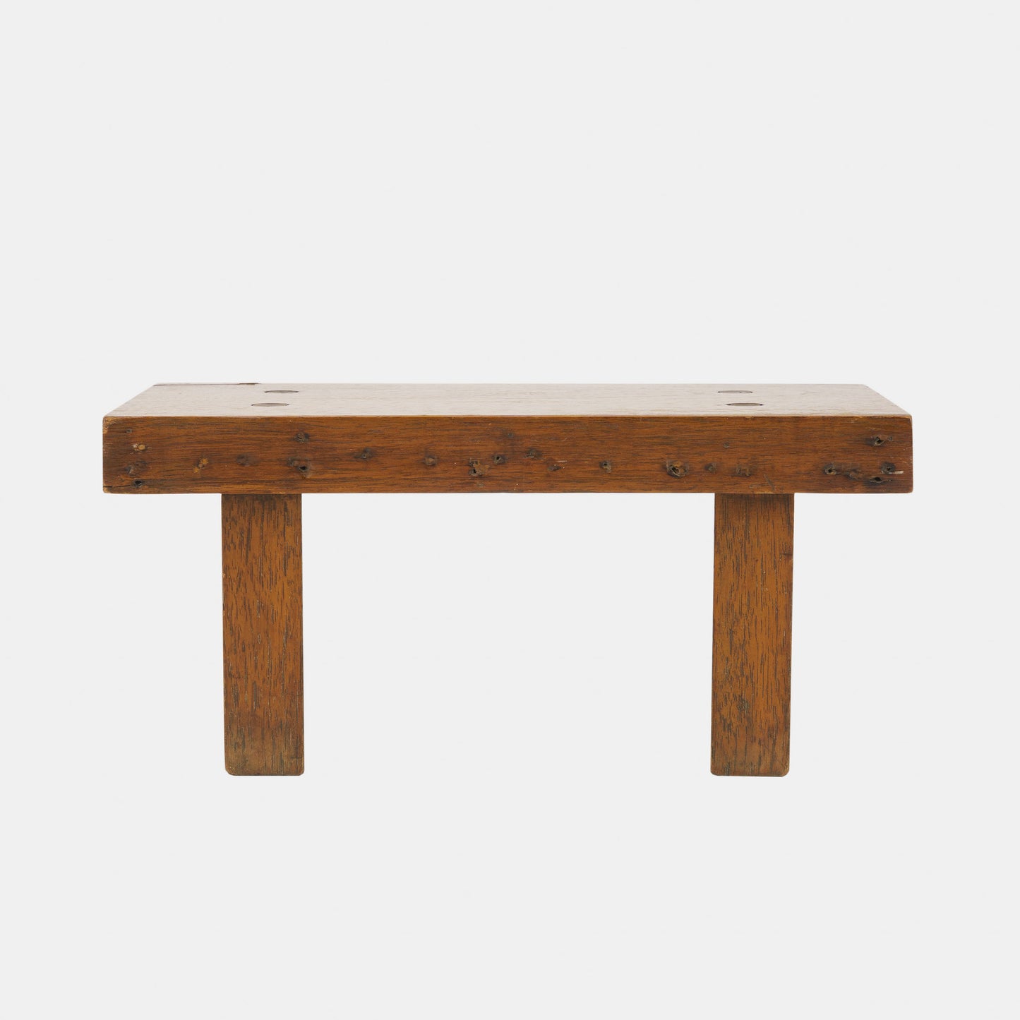 Vintage Oak Display Stool