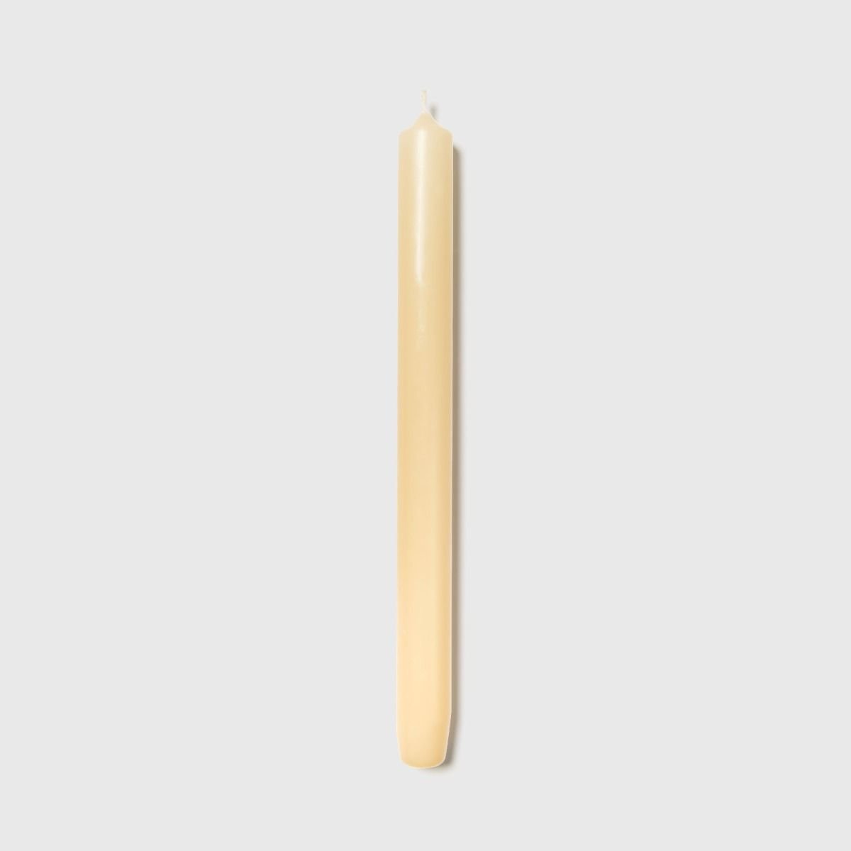 Set of 6 Trudon 8" Madeleine Taper Candles in Ivory