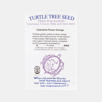 Biodynamic and Organic Edible Flower Seed Collection Set