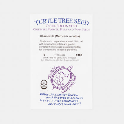 Biodynamic and Organic Edible Flower Seed Collection Set