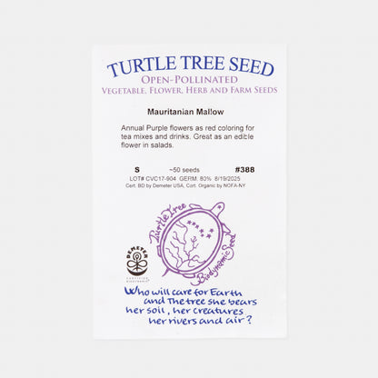 Biodynamic and Organic Edible Flower Seed Collection Set