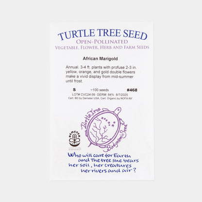 Biodynamic and Organic Edible Flower Seed Collection Set