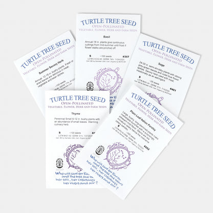 Biodynamic and Organic Essential Herbs Seed Collection Set