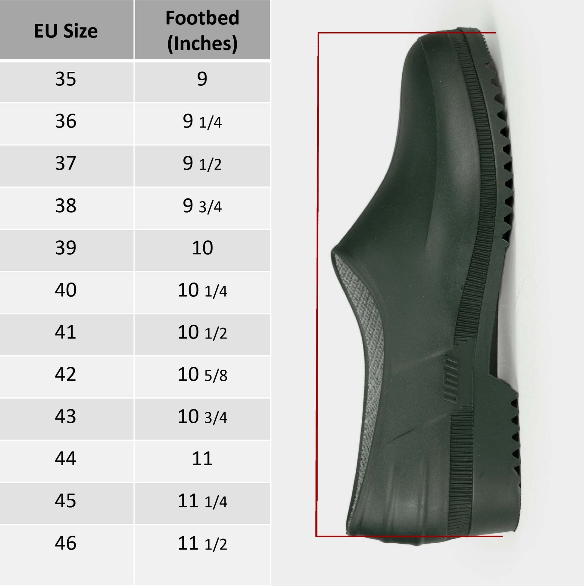 French Garden Clogs in Vert