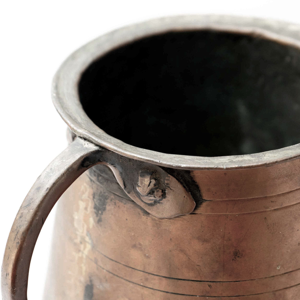 Antique Large Copper Pitcher, England, Early 20th C.
