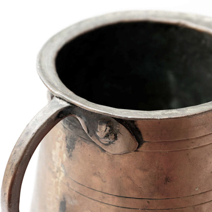Antique Large Copper Pitcher, England, Early 20th C.