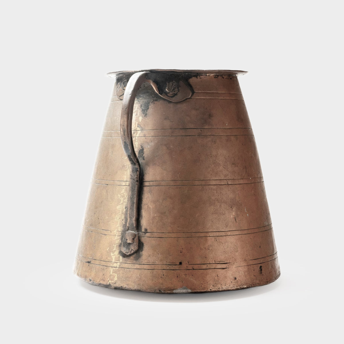 Antique Large Copper Pitcher, England, Early 20th C.