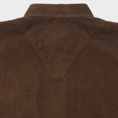 Japanese Cotton Corduroy Gardening Smock No. 2 in Walnut