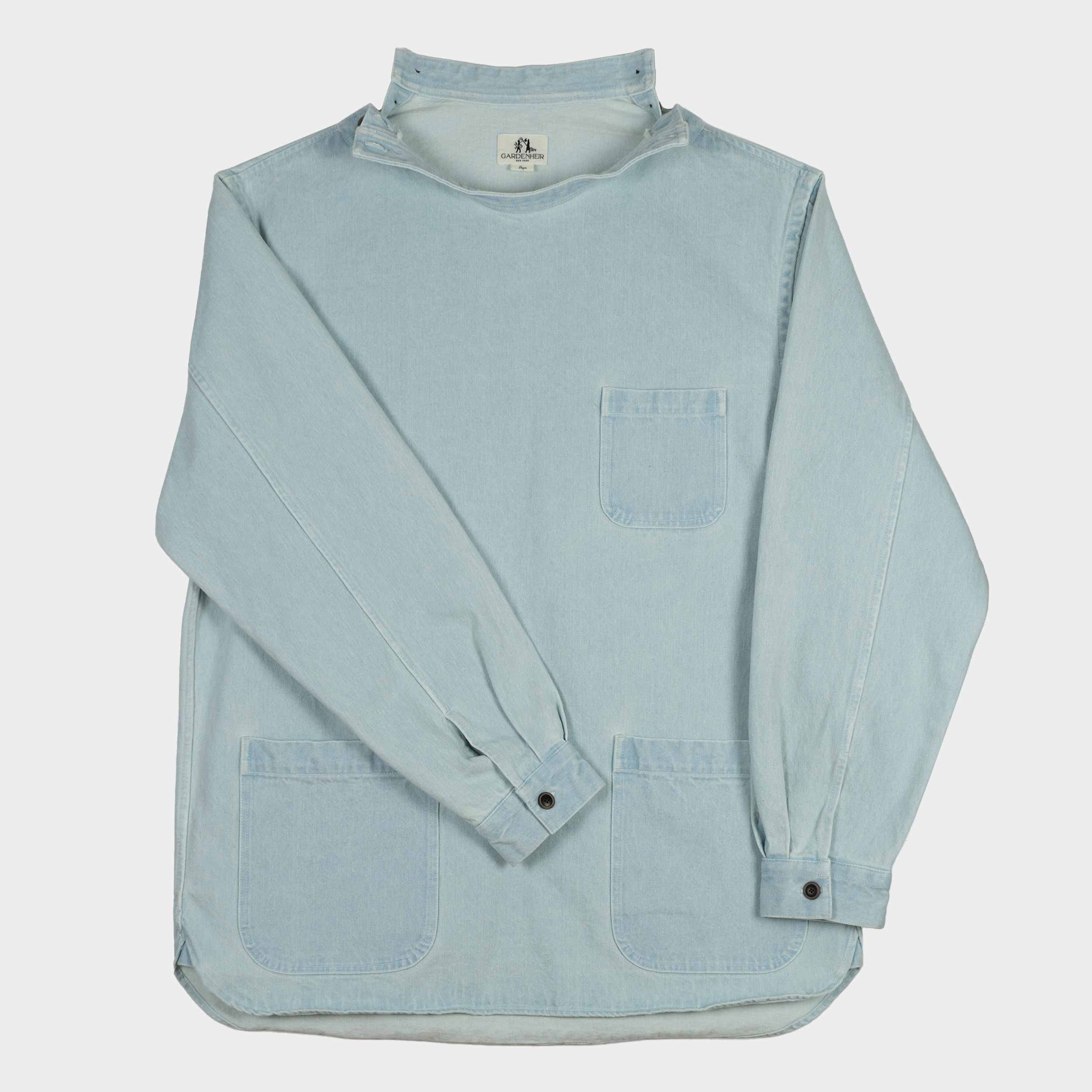Japanese Denim Gardening Smock in Light Denim – Gardenheir