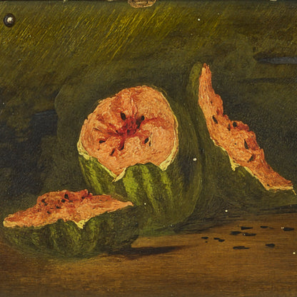 Antique Painting of Watermelon, 1800s